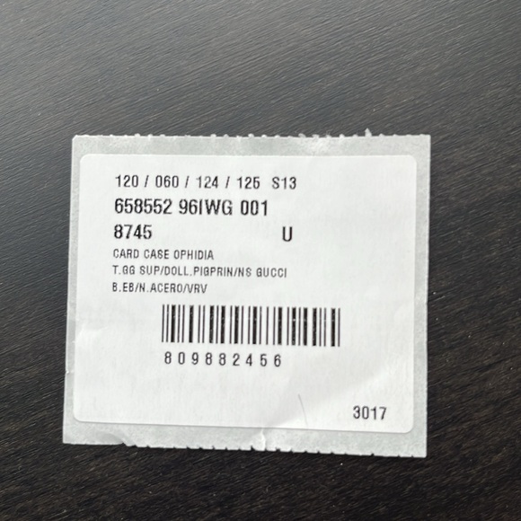 Gucci AUTH Ophidia Card Case Wallet BNIB - Picture 7 of 14